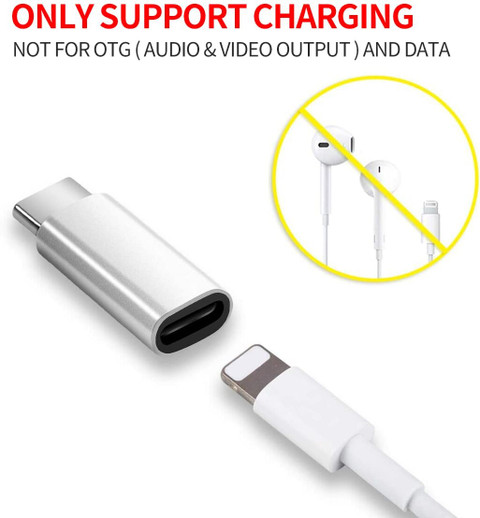 FKU USB Lightning Female to Type C Male Adapter USB Adapter FKU