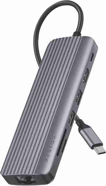 Bestor 7-in-1 USB-C Hub Multiport Adapter with HDMI, 87W PD