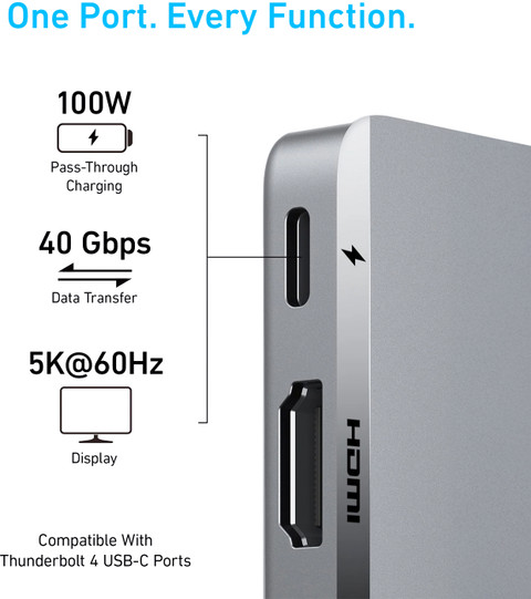 Anker 675 USB-C ドック＋Anker 547 USB-C ハブ Anker 547 Usb-C Hub (7-In-2) For Macbook - Compatible With