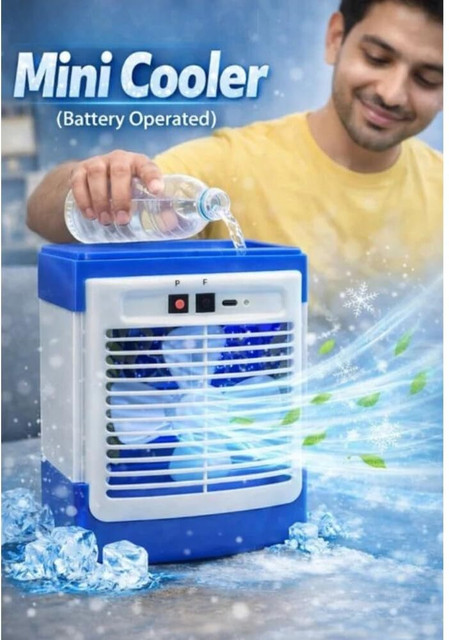 A CONNECT Z Blue Mini AIr cooler_9 Portable Air Cooler Mini