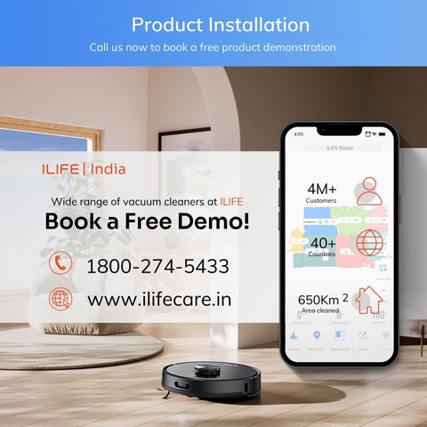 ILIFE T20s Self Emptying LiDAR Robot Vacuum Mop @5000Pa Suction, Smart  App Control Robotic Floor Cleaner with in Mopping and Vacuum, Reusable 