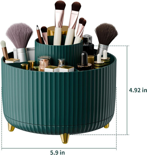 メイク道具・化粧小物 Otorioki ZODZE 360° Rotate Makeup Brush Holder Organizer, Makeup Organizers