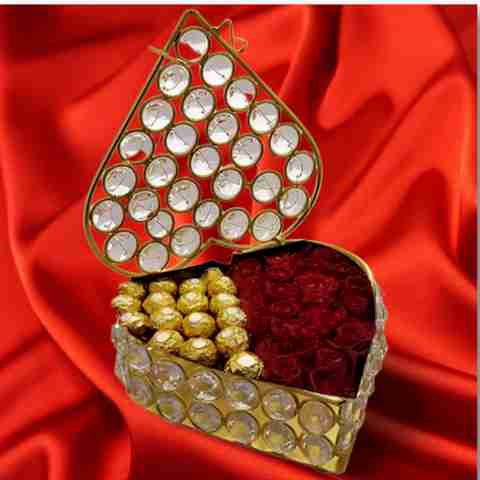 Inspiration World Crystal Jewelry Gift Box Valentine's Day Gifts