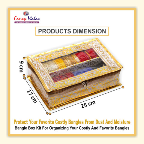 Fancy Walas Bangle Box Bangle Organizer Jewellery Storage Box Bridal ...