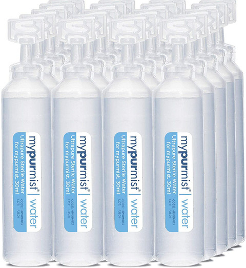 Mypurmist Ultrapure Sterile Water for Steam Inhaler Vaporizer 20