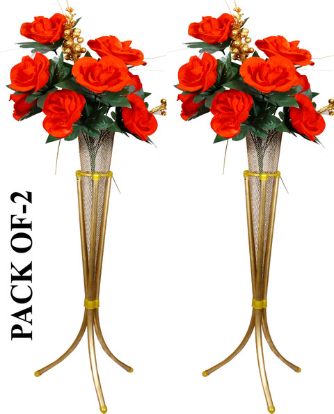 SPS Craft Flower Stand (Without Flower) Iron Vase Price in India