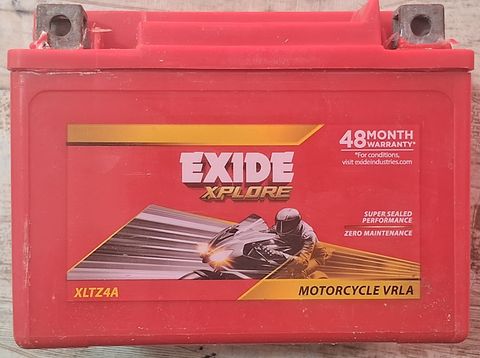 EXIDE EXIDE XPLORE XLTZ4 3 Ah Battery for Bike Price in India