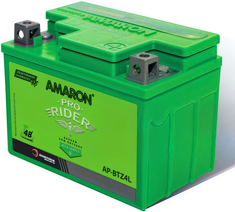 amaron PRO Bike Rider Wheeler Battery APBTZ4L Ah Battery for