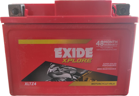 EXIDE Xplore tz4 Ah Battery for Bike Price in India Buy EXIDE
