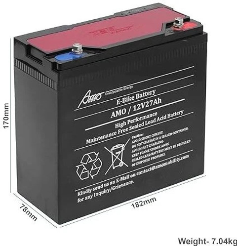 Lead Acid Battery Charging Bicycle Battery 12v UPS Battery E-Bike