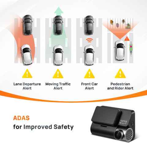 70MAI A810 True 4K HDR Dual Vision,Starvis IMX 678,Built-in GPS