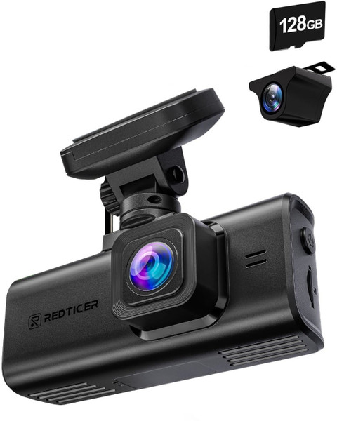 Redtiger 4K HDR Dual Dash Cam Dashboard Camera System