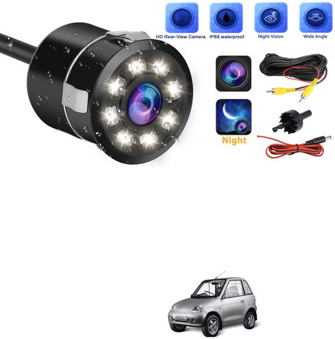 LOVMOTO Car HD Rear View Led Camera Night Vision Reversing Back