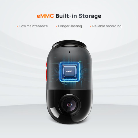 70MAI Omni Dashcam,360 Full Rotatable Design,HDR Night Vision