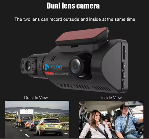 dual lens dashcam cameras