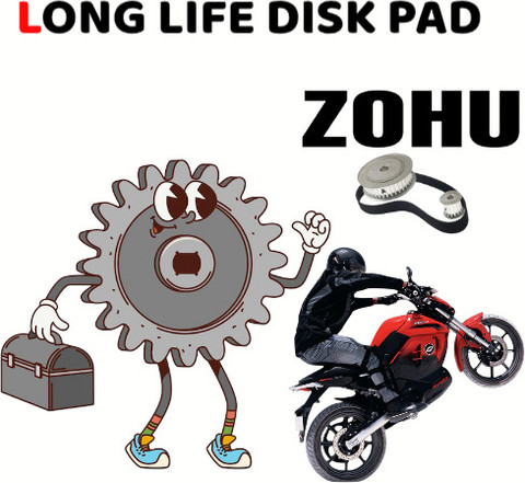 Zohu REVOLT RV400 BREAK PAD (FRONT) LBN MODEL REPLACEMENT SET WITH