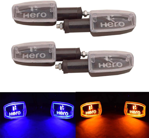 PBTA Front, Rear, Side LED Indicator Light for Hero Passion Pro, Passion  Plus, Passion, Passion X Pro