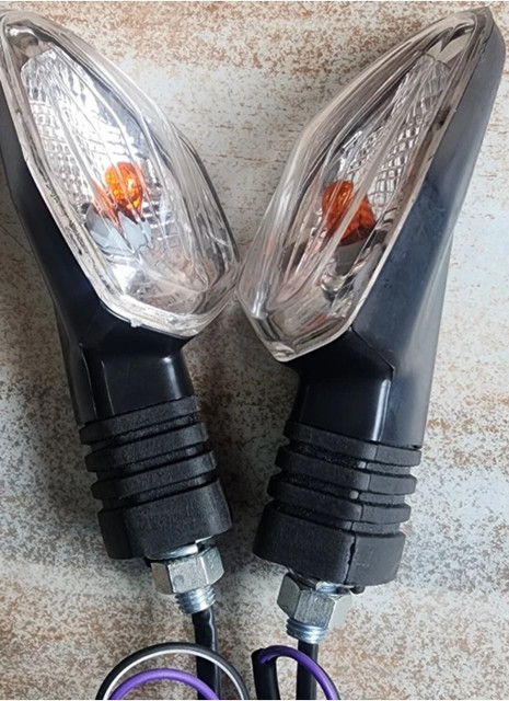 BIKEBLOOM Rear Incandescent Indicator Light for TVS Apache 4V 160