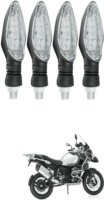 4X Flush Mount Motorcycle Sequential Amber Flowing LED 4X Flush Mount Motorcycle Sequential Amber Flowing LED