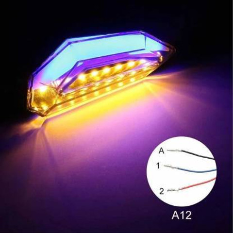 PECULIAR ZONE Front, Rear, Side LED Indicator Light for Bajaj