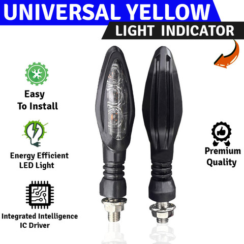 Generox Front, Rear LED Indicator Light for Bajaj Pulsar 150 NS