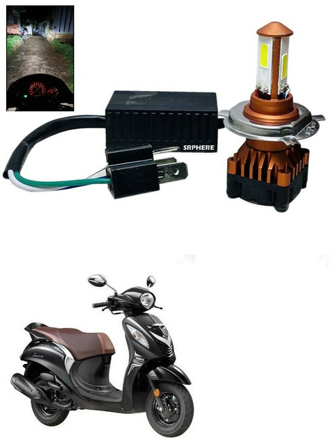Light Bulb Yamaha Fascino Headlight Cover SRPHERE CYT LED Bike