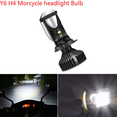 GONAMA H4 Mini Led Lens Projector Bike Led Headlight Projector Light 40  Watt sg52 Car Fancy Lights