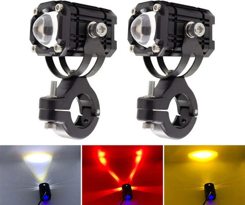 Led Fog Light Bike Spotlight Motorcycle Fog Lights LED Motorcycle