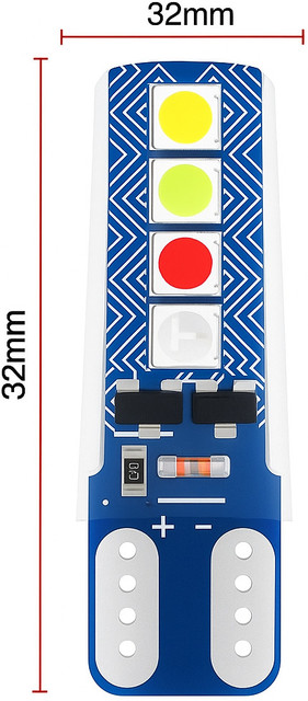 T10 RGB LED Bulb for XL 100 Heavy Duty Other bikes