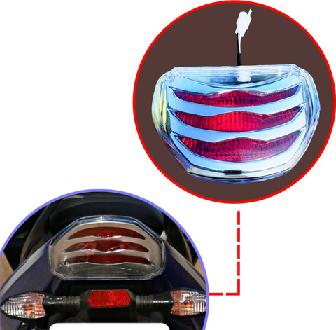 Y retail Compatible For DISCOVER 100cc W/O Bulb Back Light, Brake