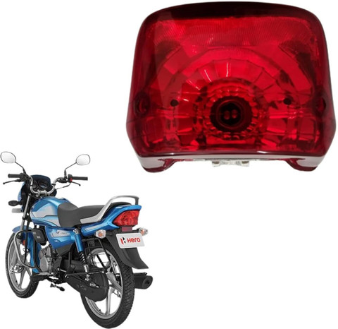 anmol enterprises Hero CD Deluxe Tail Light Motorbike Halogen for