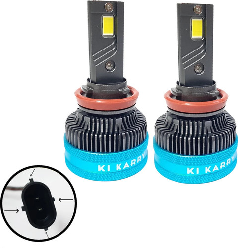 AutoPowerz 300W LED Car Headlight Bulb,(H8/H9/H11 Fitting) White