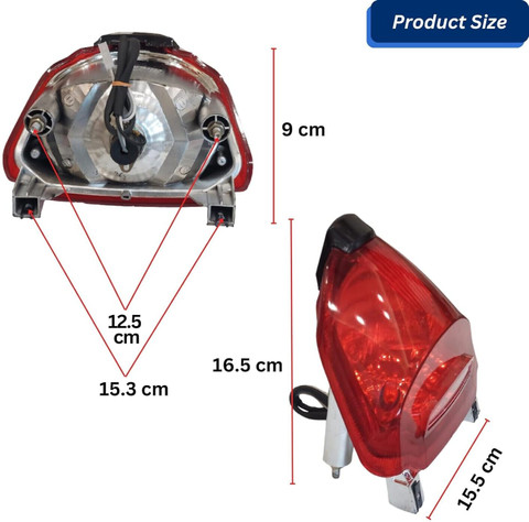 anmol enterprises TVS Star Sports New Model Tail Light Motorbike