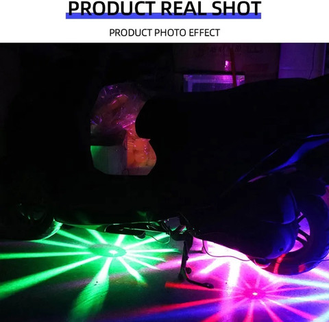 Philomena Motorcycle car Electric vehicle Strobe Chassis Light Floodlight  Decorative light Dash Light Car, Motorbike LED (85 V, 12 W)