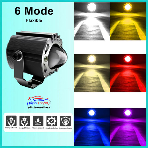 AUTO PEARL 1-Lens Six Color Crown DevilEye Emitting Diode Led for
