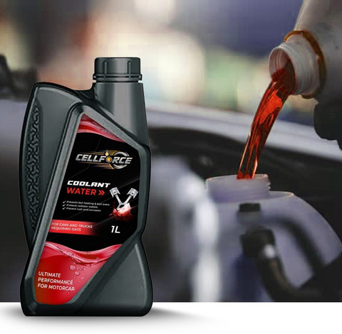 CELLFORCE Coolant (1 LTR) Synthetic Radiator Coolant - Best Anti-Freeze ...
