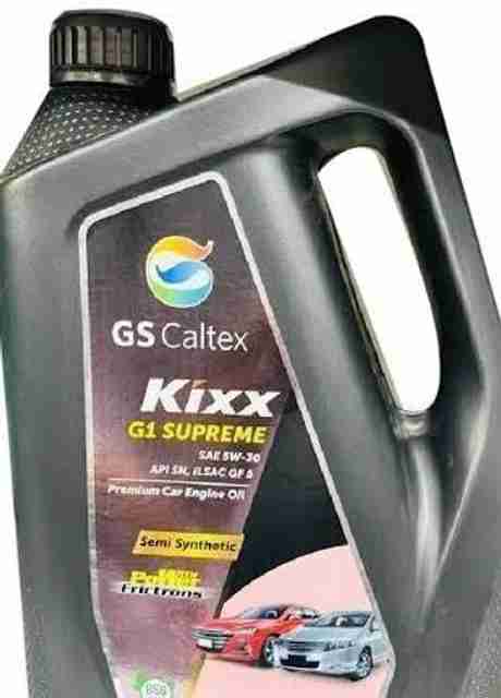GS CAlTEX G1 5W-30 Semi Synthetic GS Caltex kixx G1 Supreme 5W-30