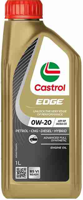 Castrol EDGE 0W-20　8L Castrol EDGE Euro Car 0W-20 M Advanced Full Synthetic Engine