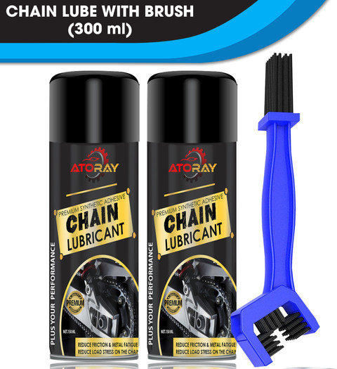 Atoray Bike Chain Lube Lubricant Spray Cleaner With Brush For All Chain  Type Lubrication Rust Corrosion protection Prevent Chain Breakage 