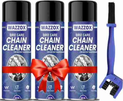 WAZZOX New Best Premium Bike Chain Cleaner Degreaser Spray With