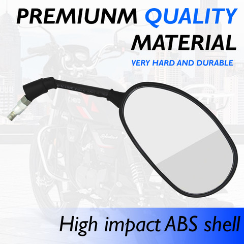 Otoroys Manual Rear View Mirror For Hero Splendor Plus, Splendor