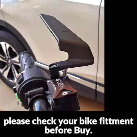 SORAX Manual Rear View Mirror For Universal For Bike Universal For