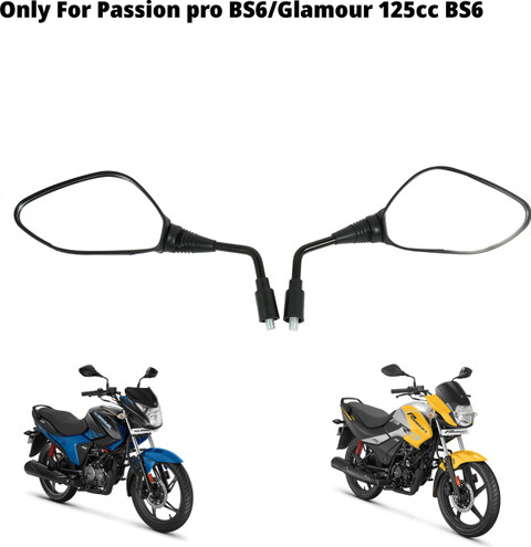 VKHAS Manual Dual Mirror, Rear View Mirror For Hero Glamour Price
