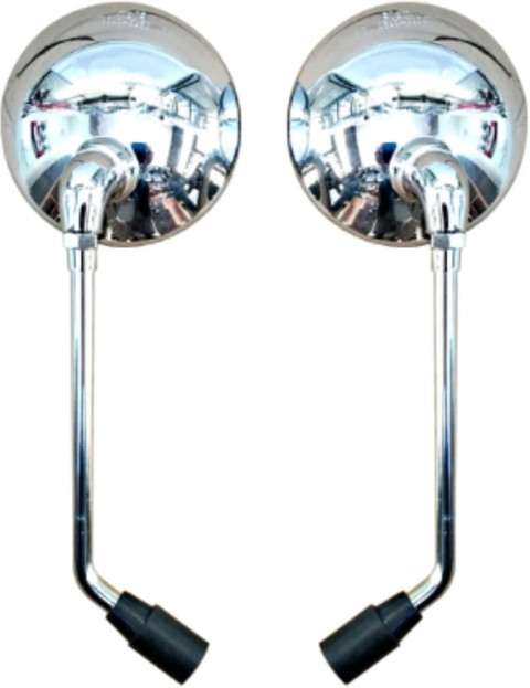 Bullkartzone Manual Dual Mirror For Royal Enfield Thunderbird 350, Classic  350, Classic 500