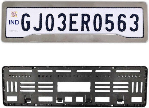 Kingsway kkmchnpf00162 Chrome Number Plate Frames Registration