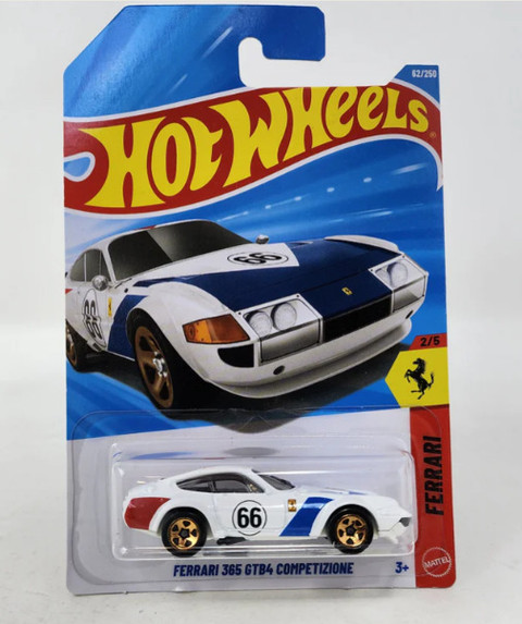 HOT WHEELS HW Ferrari 365 GTB4 Competizione WHITE 2026 - HW