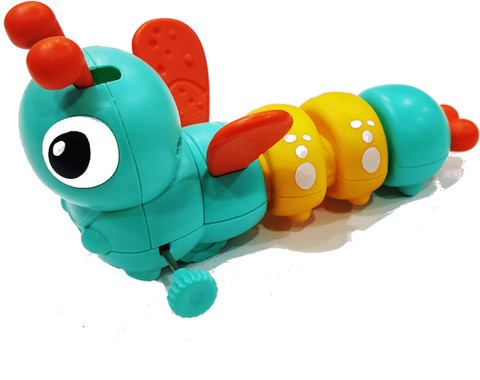 Dhinchak Key Operated Crawling Moving Caterpillar Toy for Kids (1