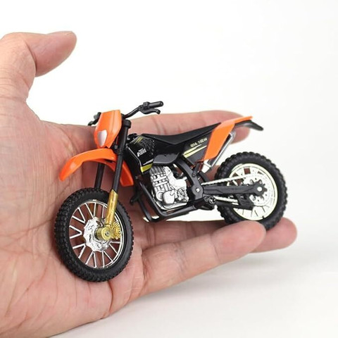 Moto Ktm Toy Bestie Toys 1:18 Scale Mini KTM Dirt Bike Diecast