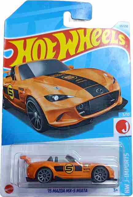 HOT WHEELS C4982 15 MAZDA MX 5 MIATA 3/10 HW J IMPORTS 69/250