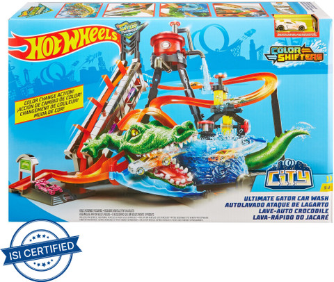 HOT WHEELS ULTIMATE GATOR CAR WASH™ ULTIMATE GATOR CAR WASH